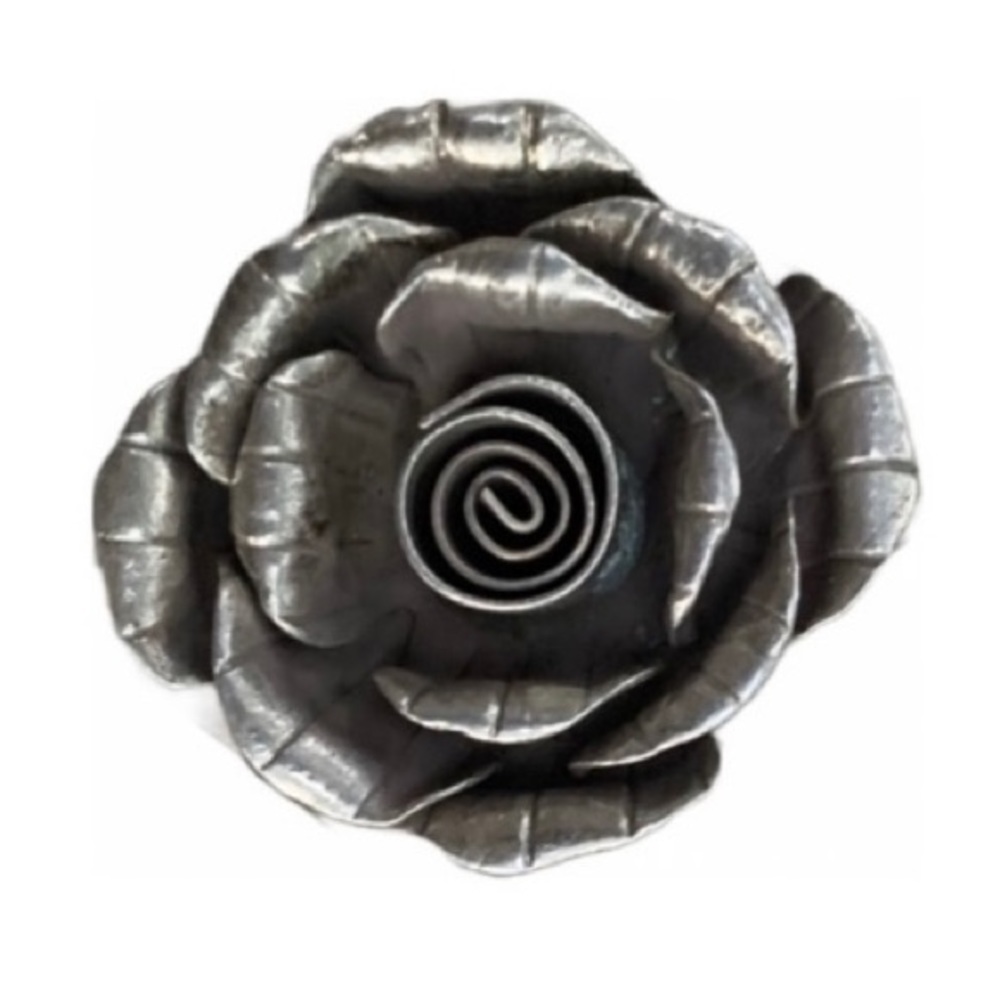 Indigenous Vintage,Tribal Tibetan Silver rose pendant. - Picture 2 of 9